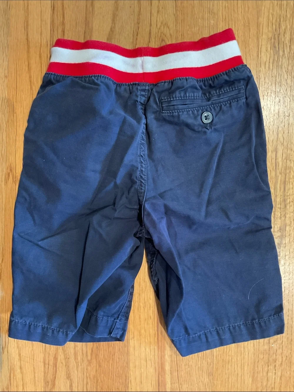 GAP Kids - SHORTS - Boy’s Size S (6/7) - Navy - Elastic Waist,  Drawcord